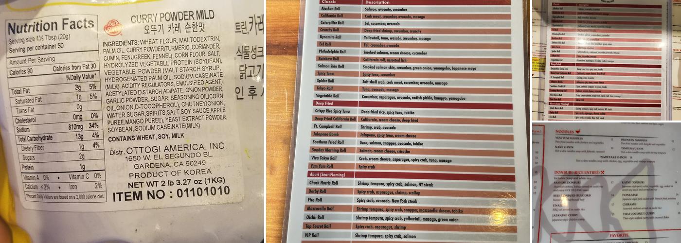 Yellowtail Robata Grill & Sushi Menu