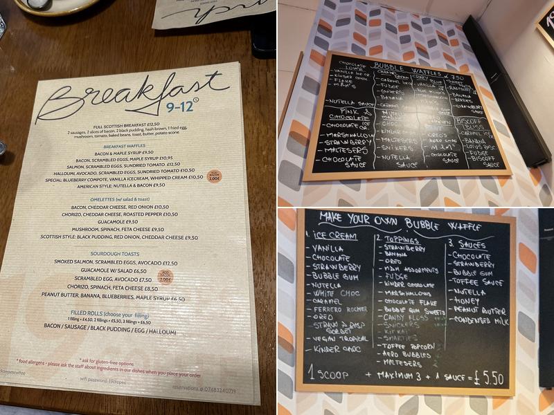 19 Crepes&Coffee Menu