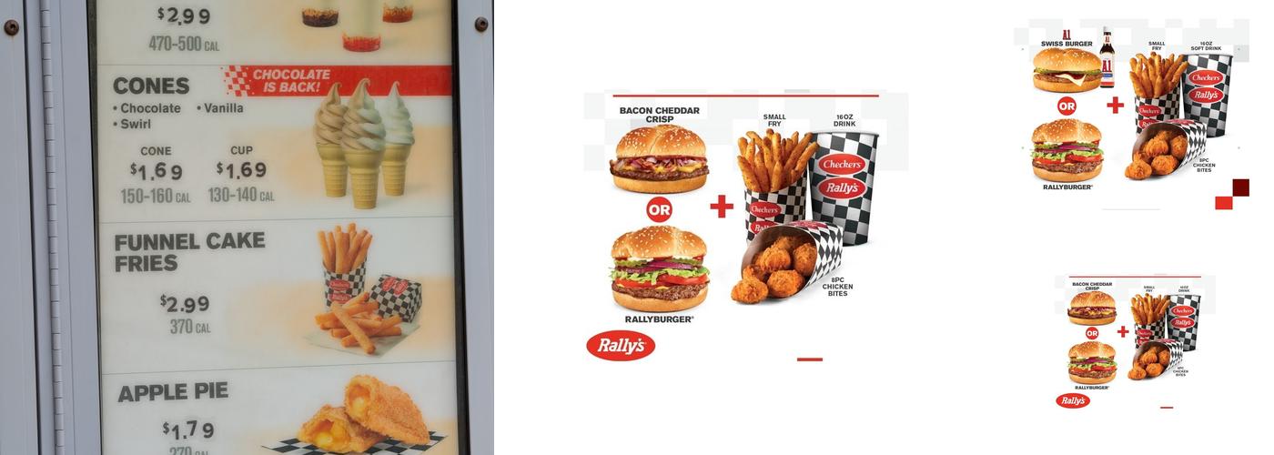 Checkers Menu