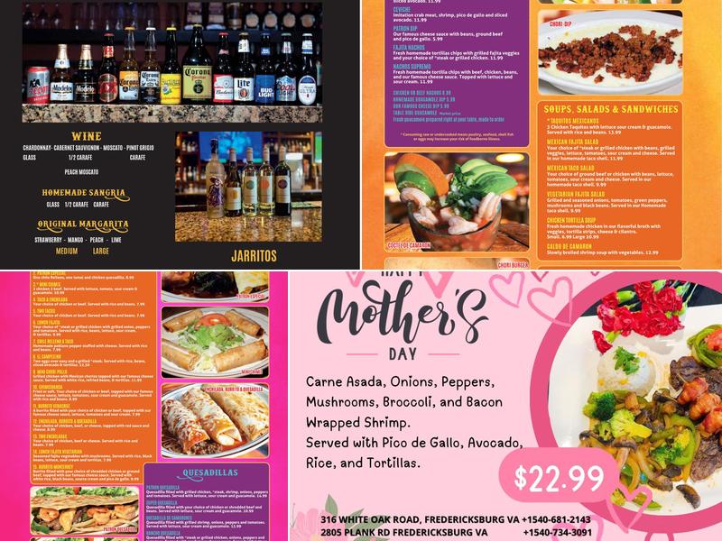 El Gran Patron Mexican Restaurant & Bar 2 Menu