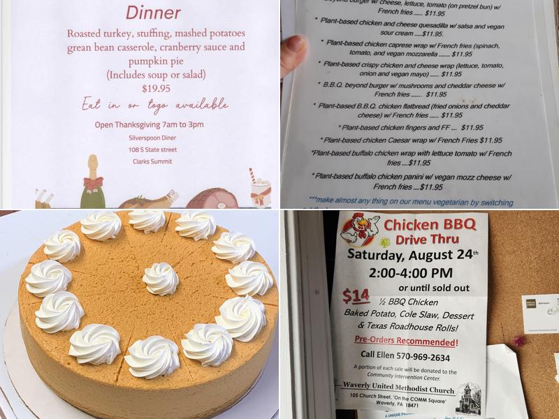 Silver Spoon Diner Menu