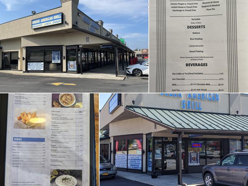 Greek American Grill Menu