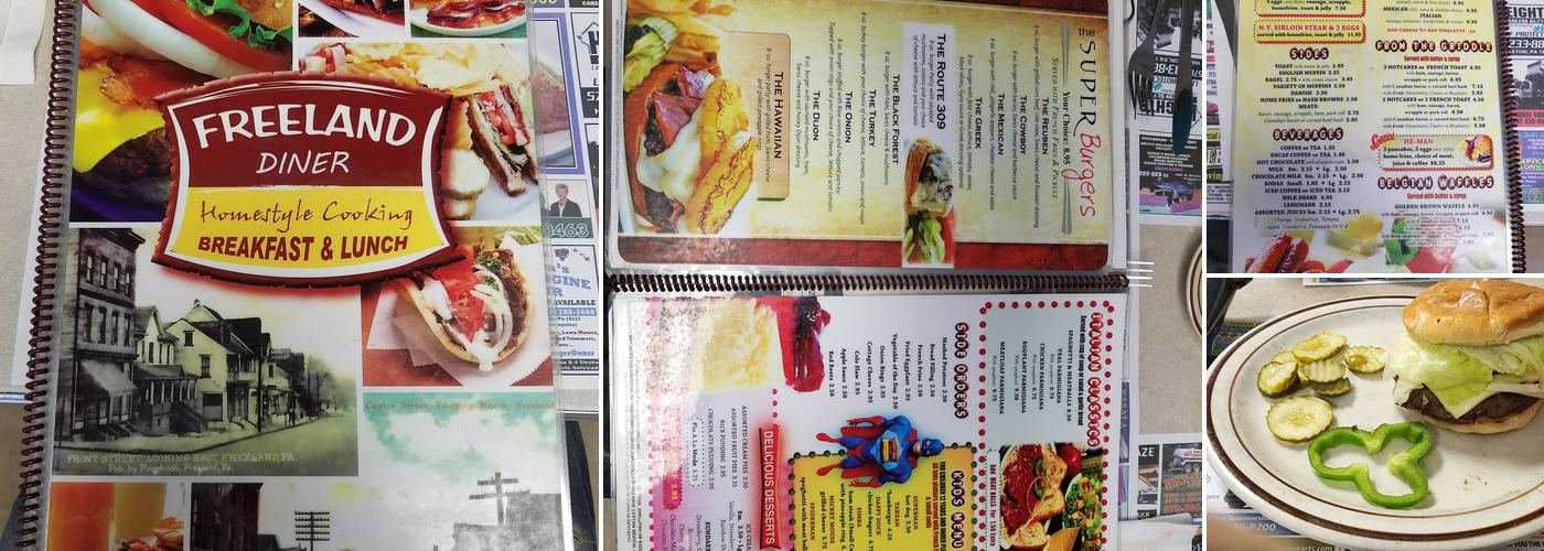 Freeland Diner Menu