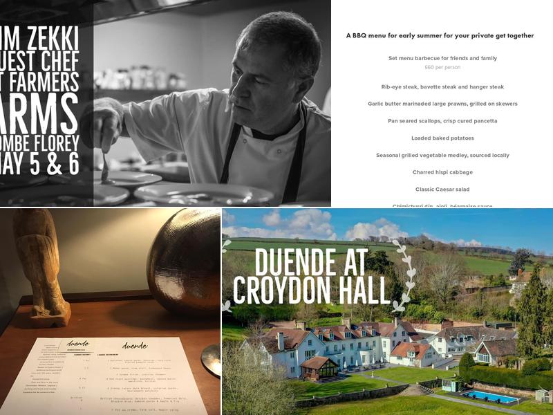 Duende Private Chef Menu