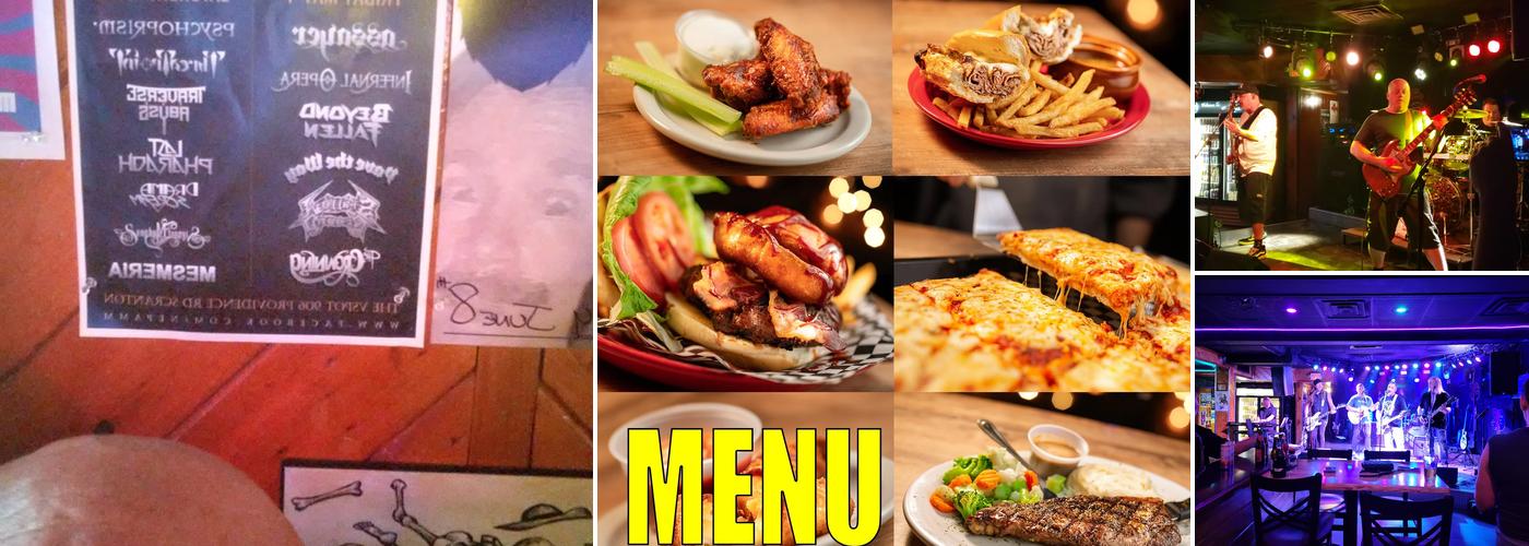 The V Spot Bar Menu