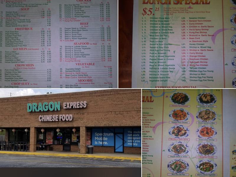 Dragon Express - Chinese Restaurant Menu