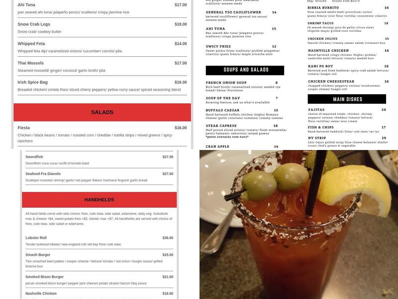 River Grille Menu