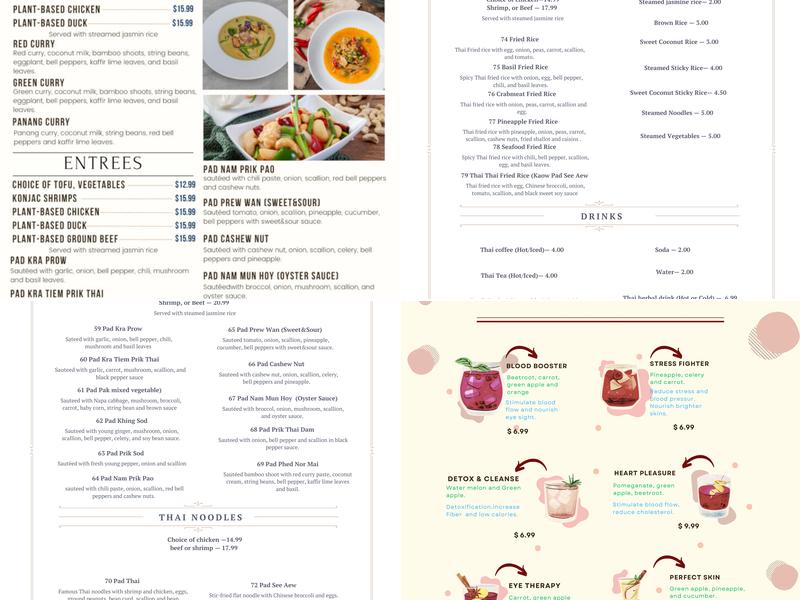 Thai Thai Scranton (By Yodthong) Menu