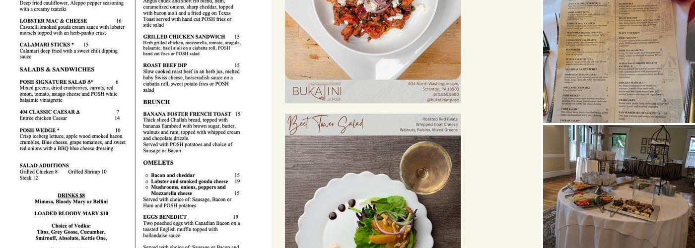 Posh Menu