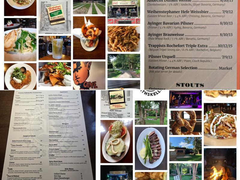 The Charlestown Rathskeller Menu