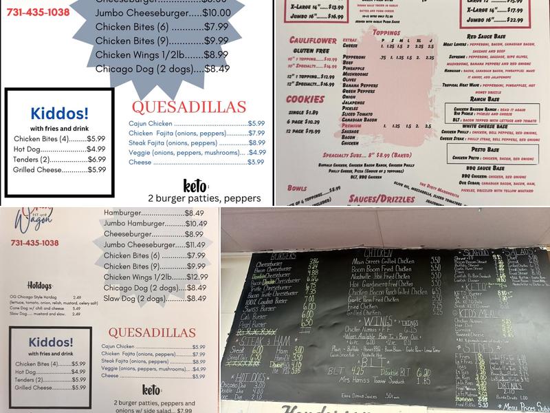 Bishop’s Chow Wagon Menu