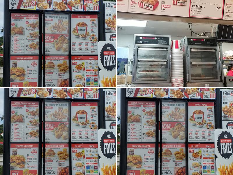 KFC Menu