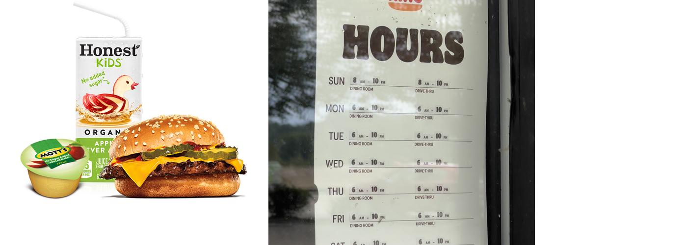 Burger King Menu
