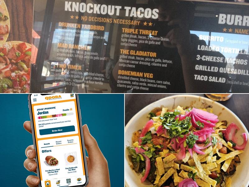 QDOBA Mexican Eats Menu