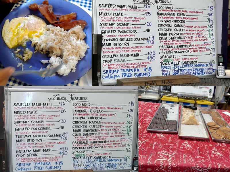 Blue Ginger Cafe Menu
