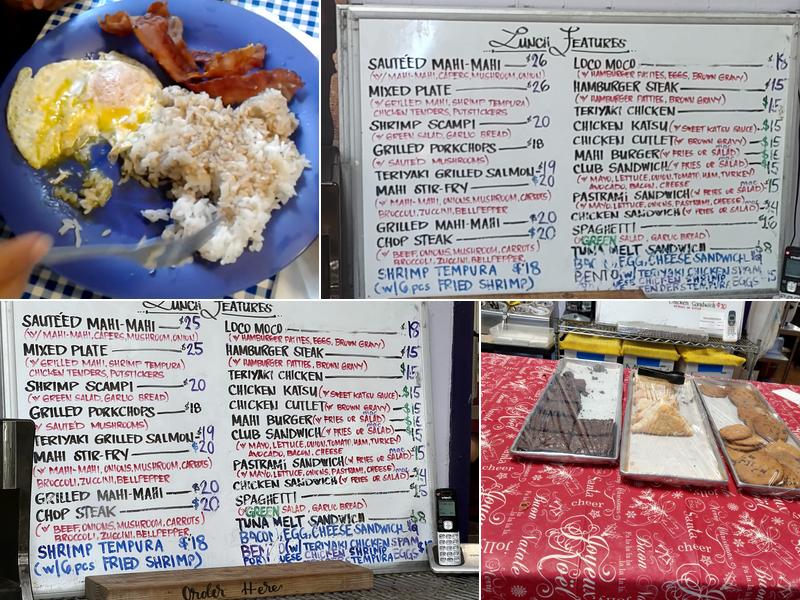 Blue Ginger Cafe Menu