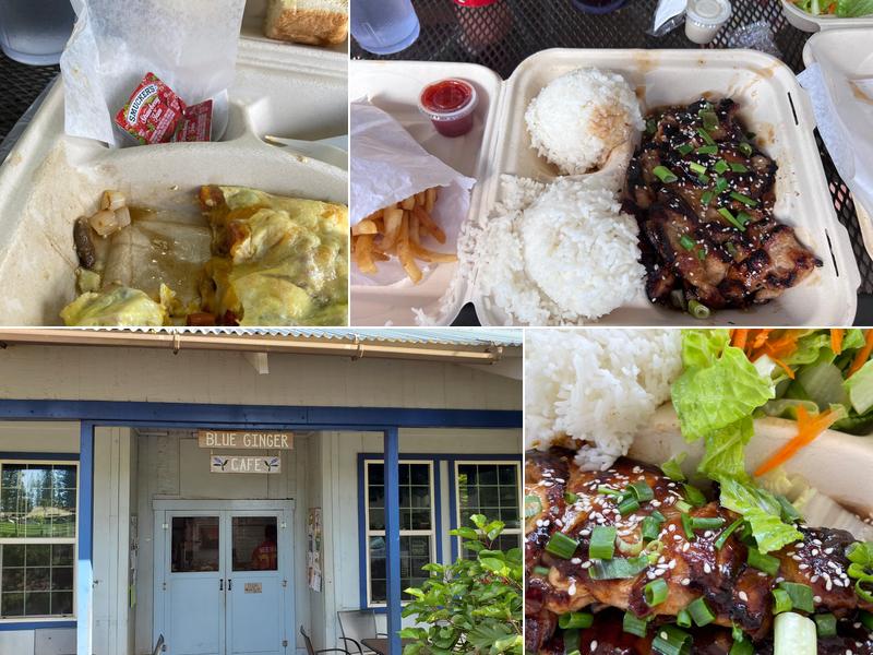 Blue Ginger Cafe 409 7th St, Lanai City
