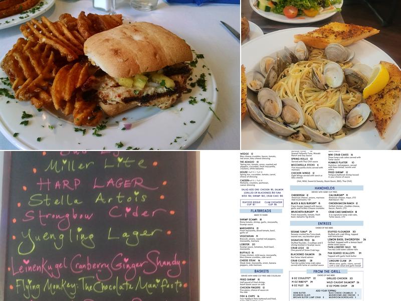 Adagio Menu