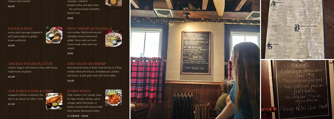 Quips Pub Menu