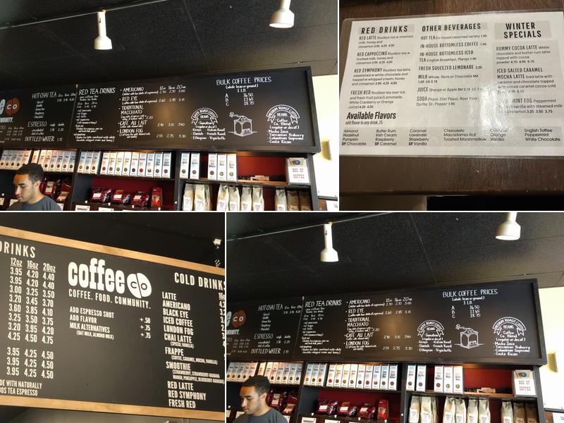 Coffee Co - Lancaster Menu
