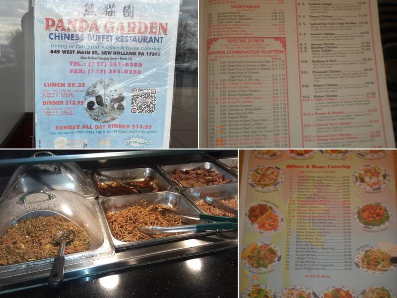 Panda Garden Menu