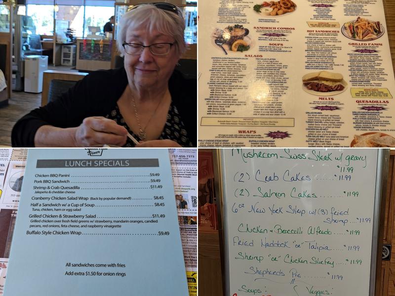 Centerville Diner Menu