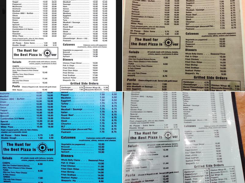 Weidele's Pizza & Pub Menu