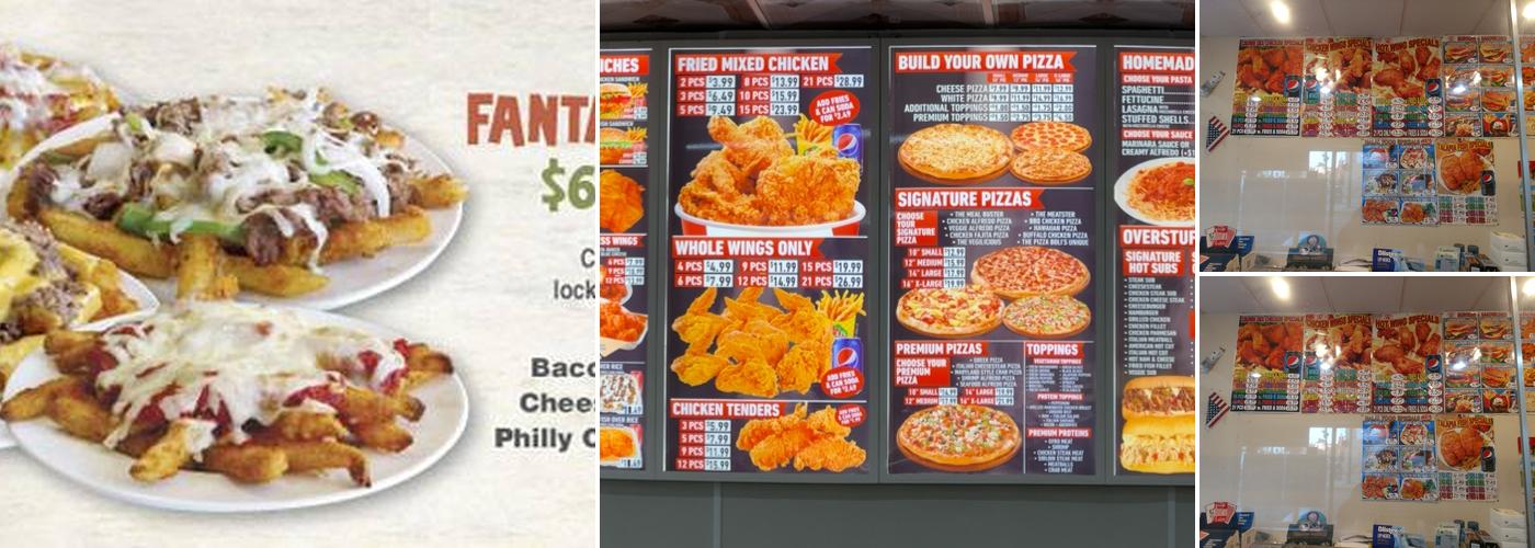 Pizza Boli's Menu