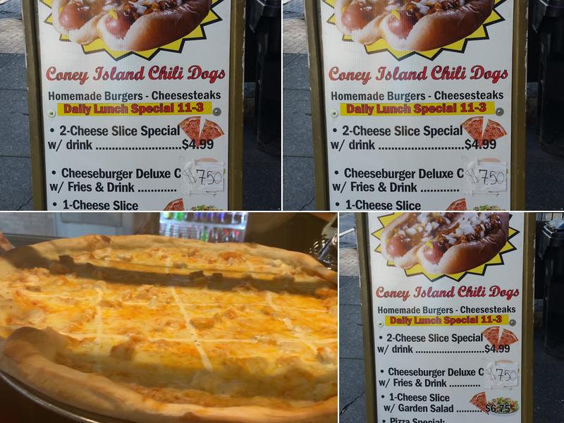 Niko's Pizza Menu