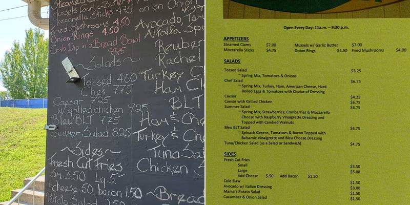 Cafe Huey Menu