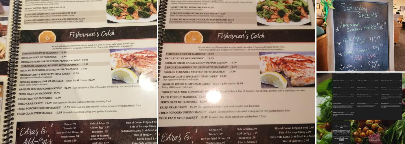 Middlesex Diner Menu