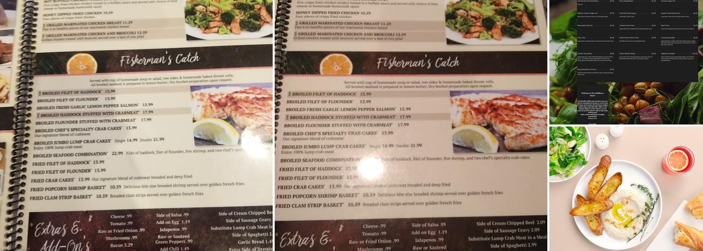 Middlesex Diner Menu