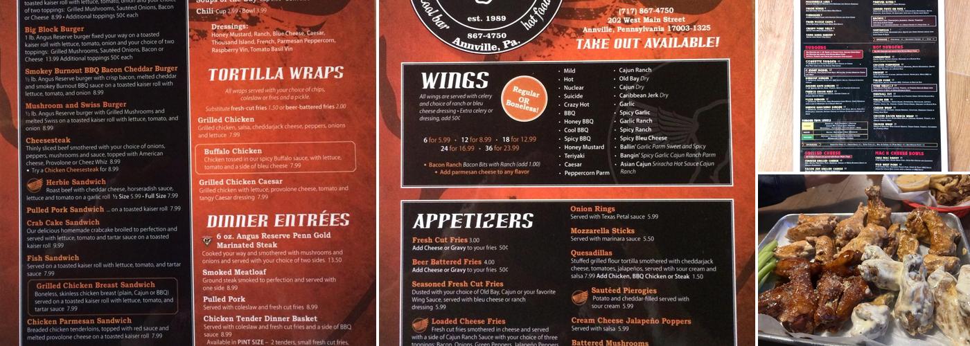 Corvette Grille Menu