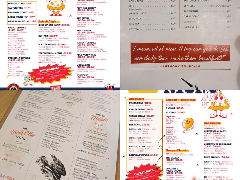 ROOST Uncommon Kitchen Menu