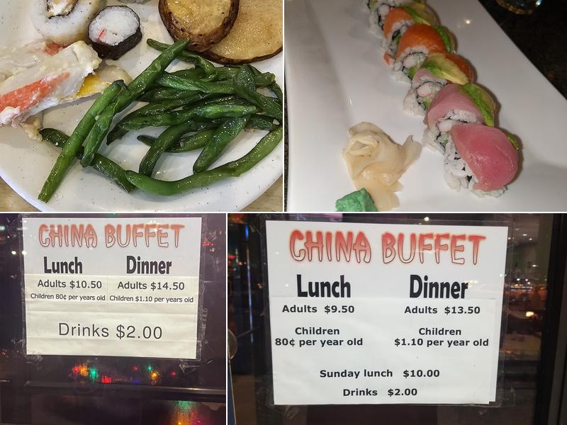 China Buffet Menu