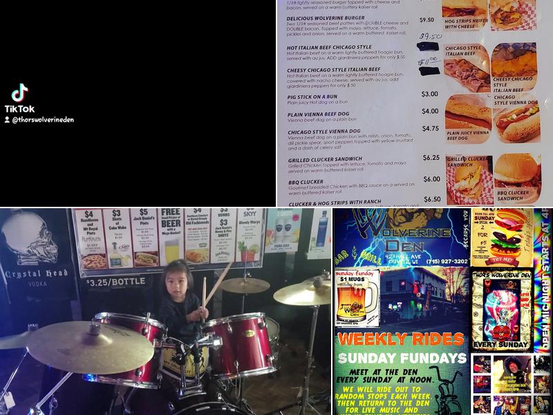 Thor's Wolverine Den Menu