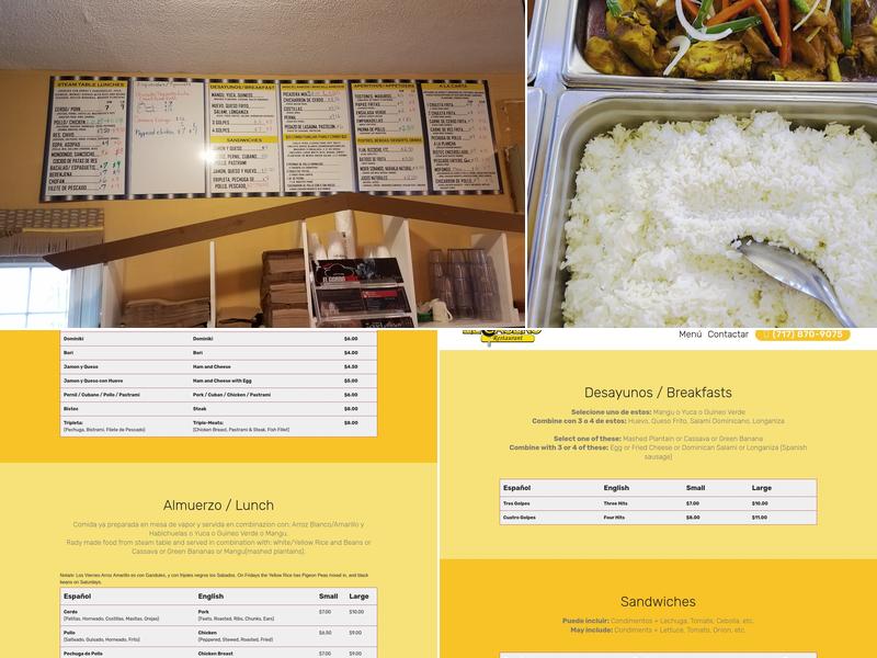 El Casero Restaurant Menu