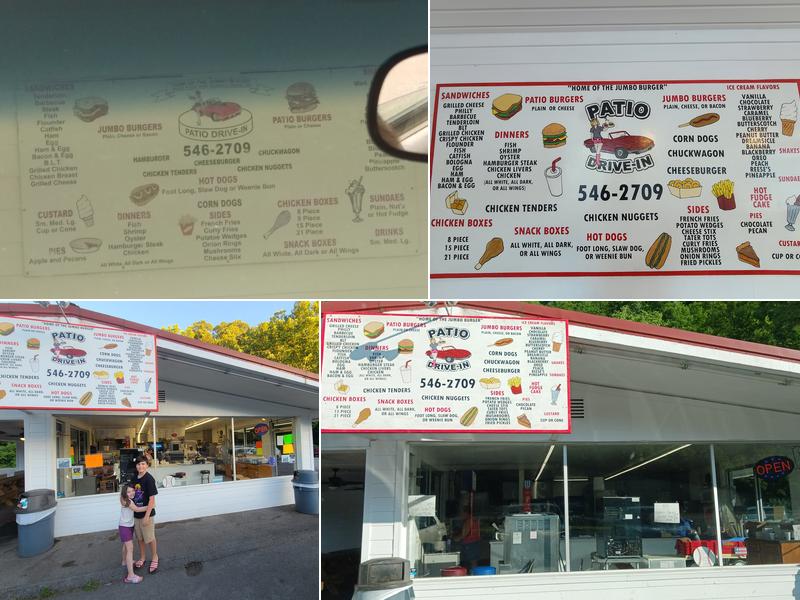 Patio Drive-In Menu