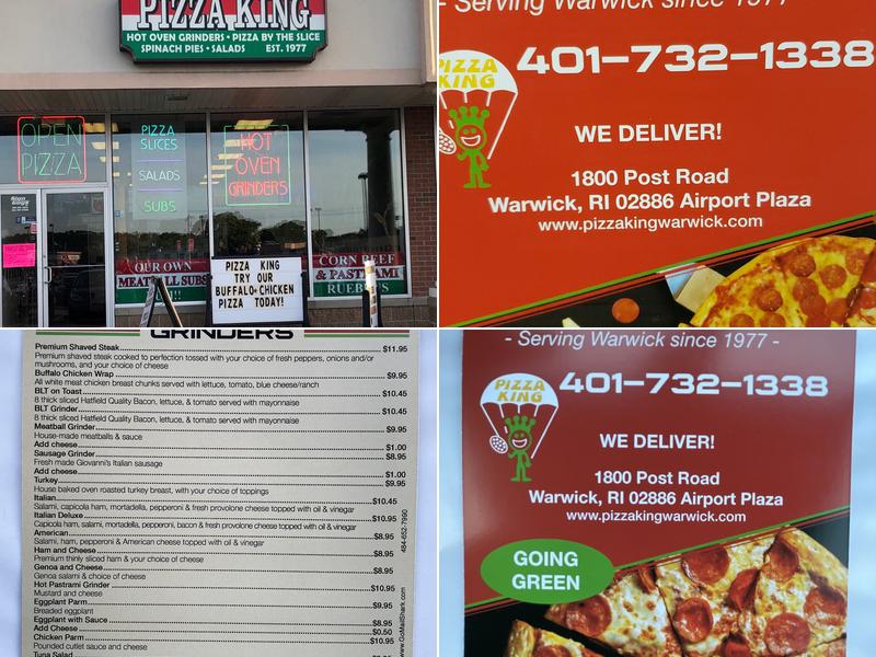 Pizza King Menu