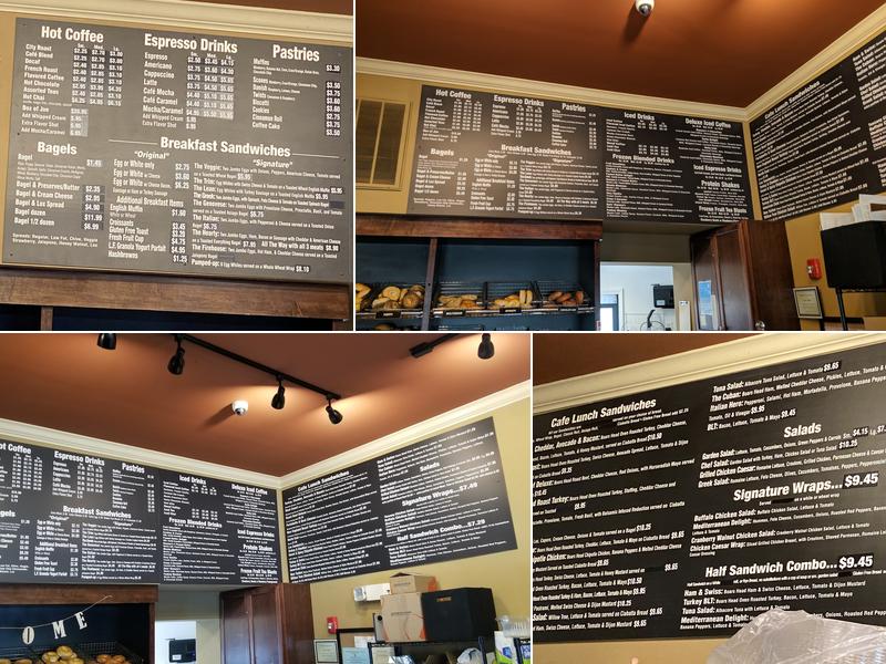 Cafe Tempo Coffee House Menu