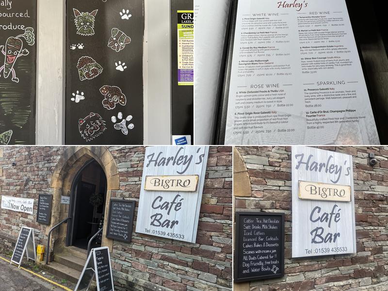 Harley's Bistro & Café Bar Menu