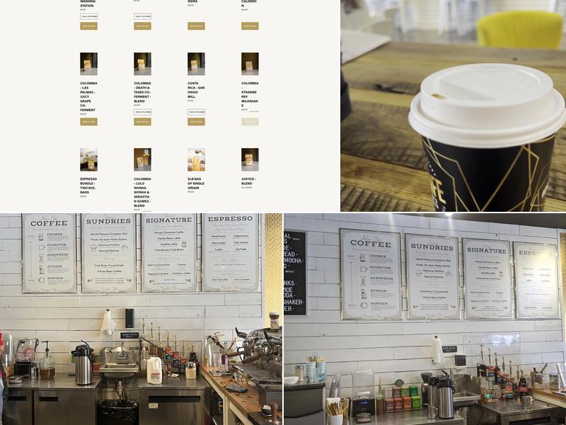 BonLife Coffee Roasters Menu
