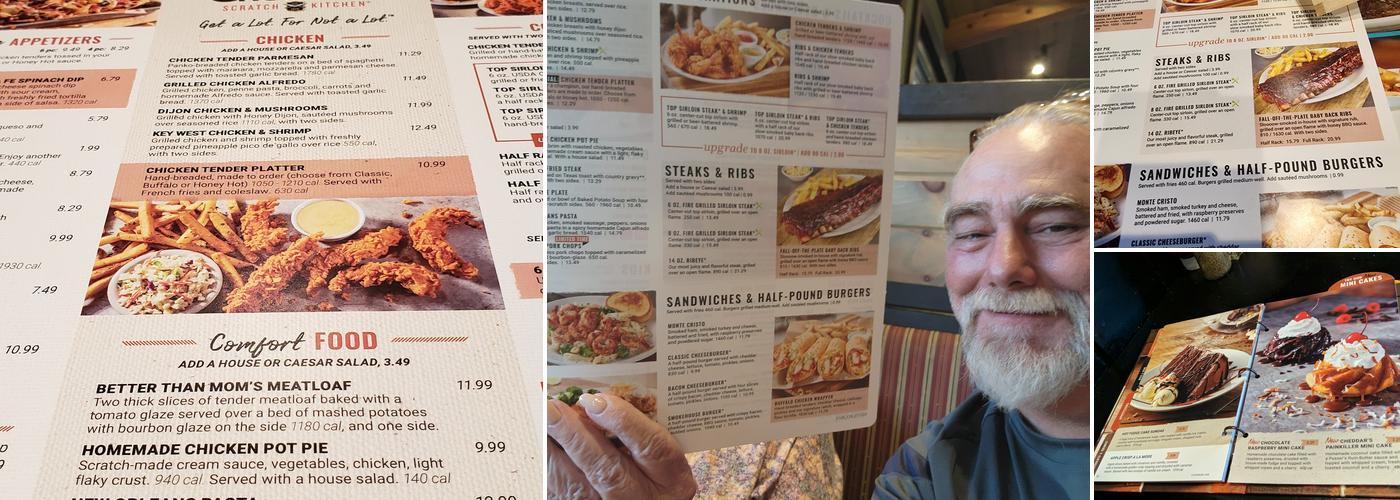 Cheddar's Scratch Kitchen Menu