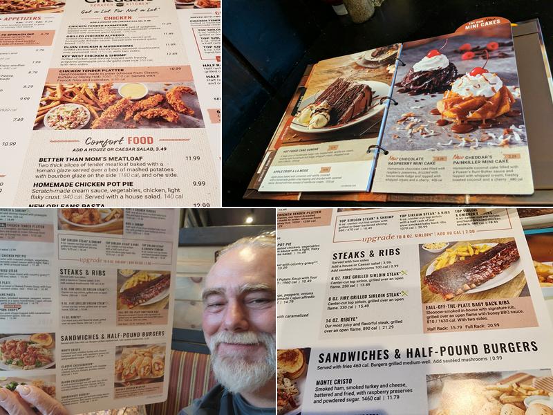 Cheddar's Scratch Kitchen Menu