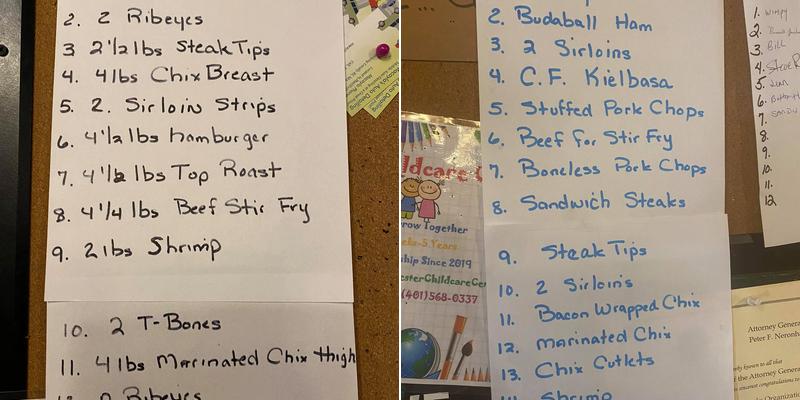 Dev's tavern Menu