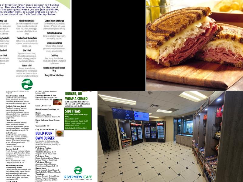 Riverview Cafe Menu