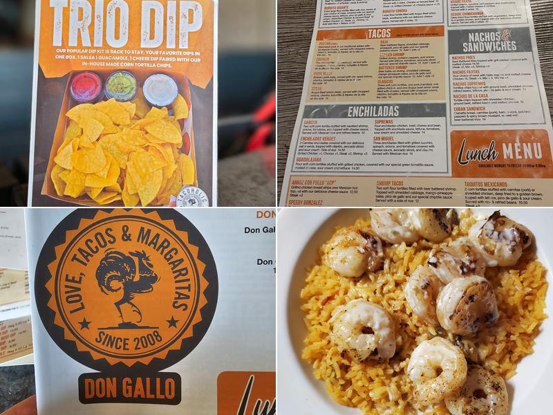 Don Gallo Mexican Grill Menu