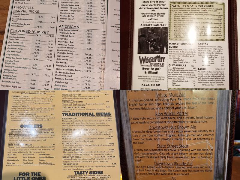 Downtown Grill & Brewery Menu