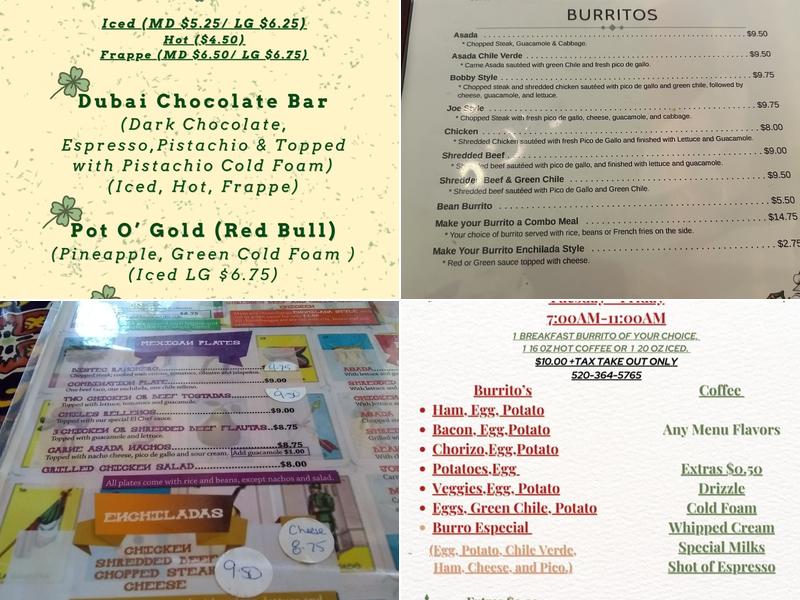 El Chef Restaurant Menu