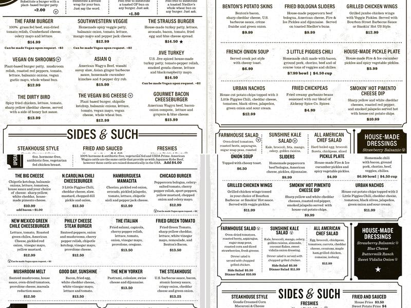 Urban Stack Menu